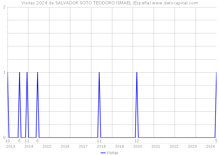 Visitas 2024 de SALVADOR SOTO TEODORO ISMAEL (España) 