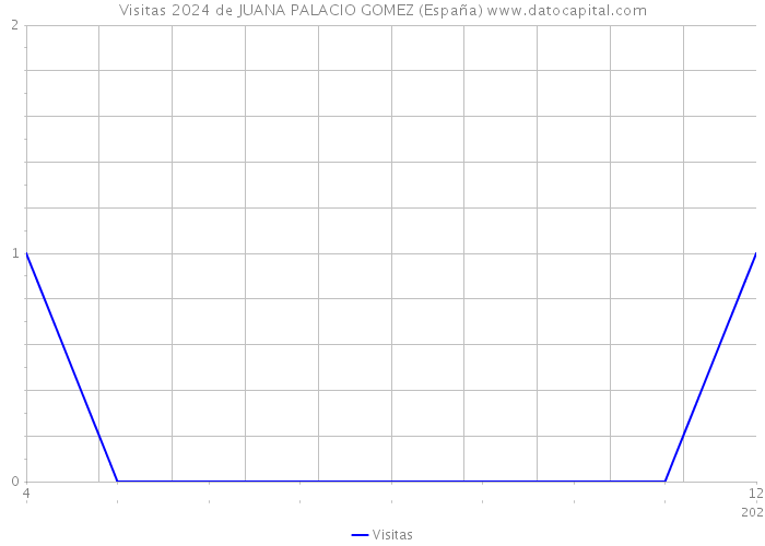 Visitas 2024 de JUANA PALACIO GOMEZ (España) 