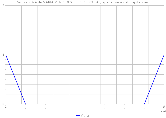 Visitas 2024 de MARIA MERCEDES FERRER ESCOLA (España) 