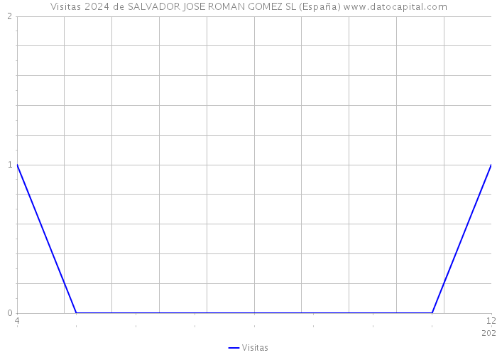 Visitas 2024 de SALVADOR JOSE ROMAN GOMEZ SL (España) 