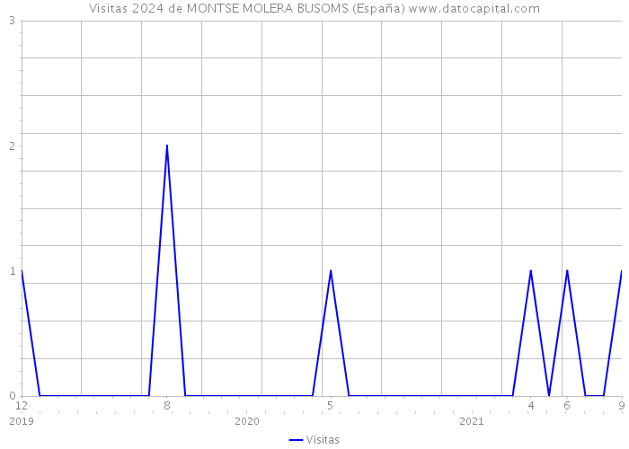 Visitas 2024 de MONTSE MOLERA BUSOMS (España) 