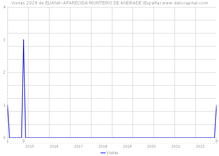 Visitas 2024 de ELIANA-APARECIDA MONTEIRO DE ANDRADE (España) 
