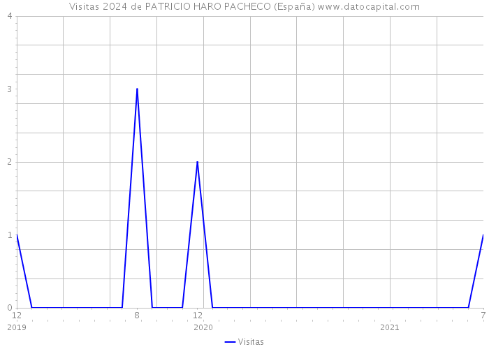 Visitas 2024 de PATRICIO HARO PACHECO (España) 
