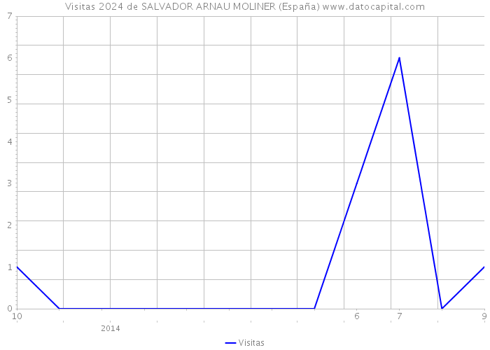 Visitas 2024 de SALVADOR ARNAU MOLINER (España) 