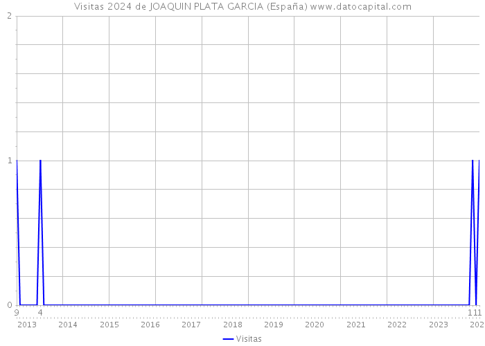 Visitas 2024 de JOAQUIN PLATA GARCIA (España) 