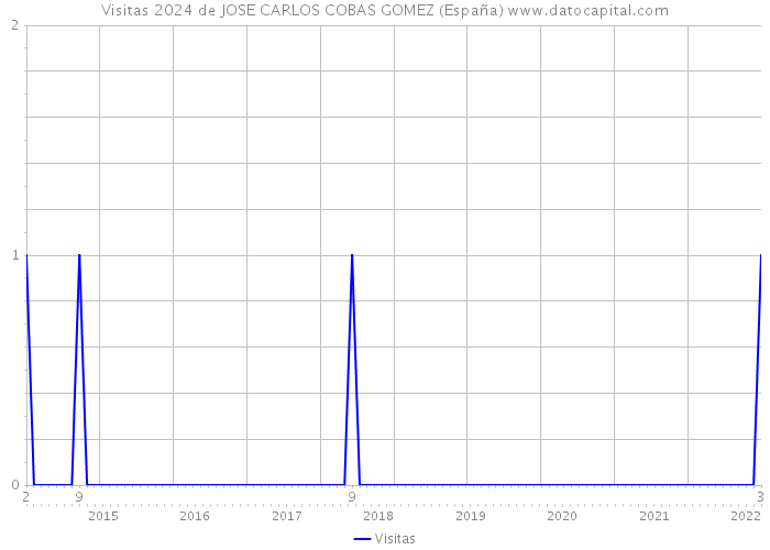 Visitas 2024 de JOSE CARLOS COBAS GOMEZ (España) 
