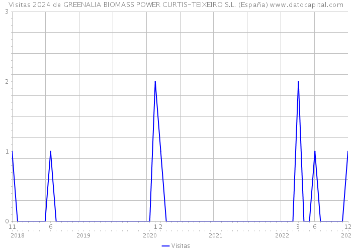 Visitas 2024 de GREENALIA BIOMASS POWER CURTIS-TEIXEIRO S.L. (España) 
