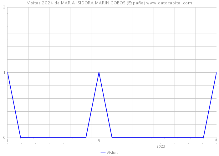 Visitas 2024 de MARIA ISIDORA MARIN COBOS (España) 
