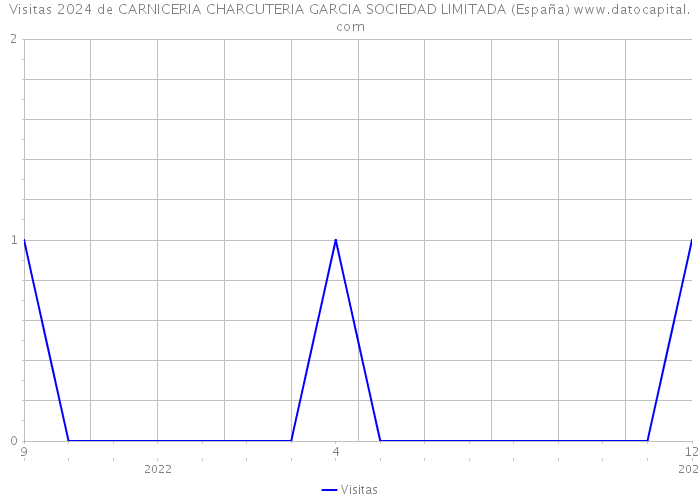 Visitas 2024 de CARNICERIA CHARCUTERIA GARCIA SOCIEDAD LIMITADA (España) 