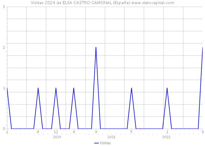 Visitas 2024 de ELSA CASTRO GAMONAL (España) 