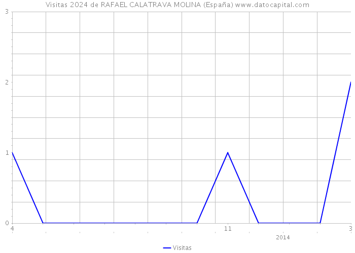 Visitas 2024 de RAFAEL CALATRAVA MOLINA (España) 
