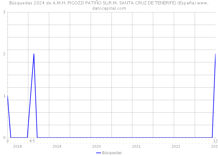 Búsquedas 2024 de A.M.H. PIGOZZI PATIÑO SL(R.M. SANTA CRUZ DE TENERIFE) (España) 