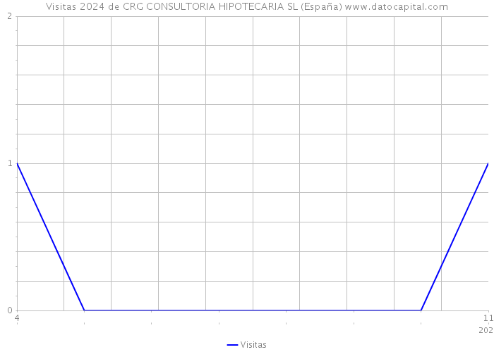 Visitas 2024 de CRG CONSULTORIA HIPOTECARIA SL (España) 