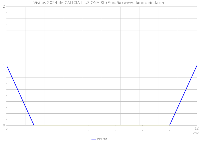 Visitas 2024 de GALICIA ILUSIONA SL (España) 