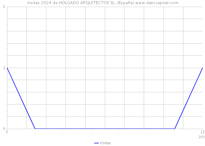 Visitas 2024 de HOLGADO ARQUITECTOS SL. (España) 