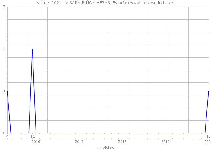 Visitas 2024 de SARA RIÑON HERAS (España) 