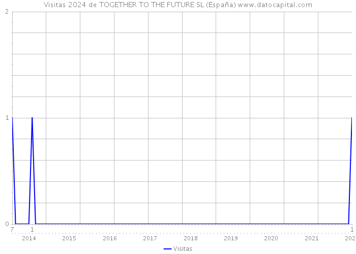 Visitas 2024 de TOGETHER TO THE FUTURE SL (España) 