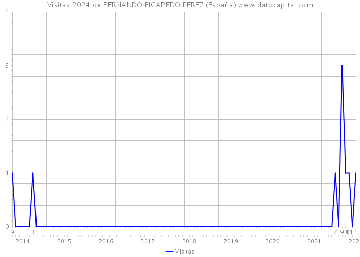 Visitas 2024 de FERNANDO FIGAREDO PEREZ (España) 