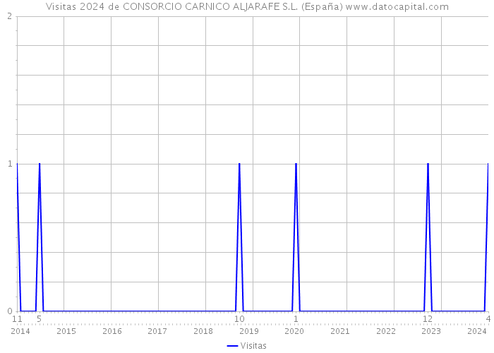 Visitas 2024 de CONSORCIO CARNICO ALJARAFE S.L. (España) 
