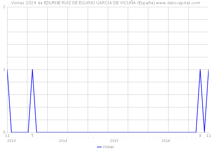 Visitas 2024 de EDURNE RUIZ DE EGUINO GARCIA DE VICUÑA (España) 