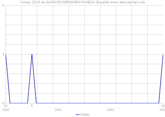 Visitas 2024 de ALARCON FERNANDO FANEGA (España) 