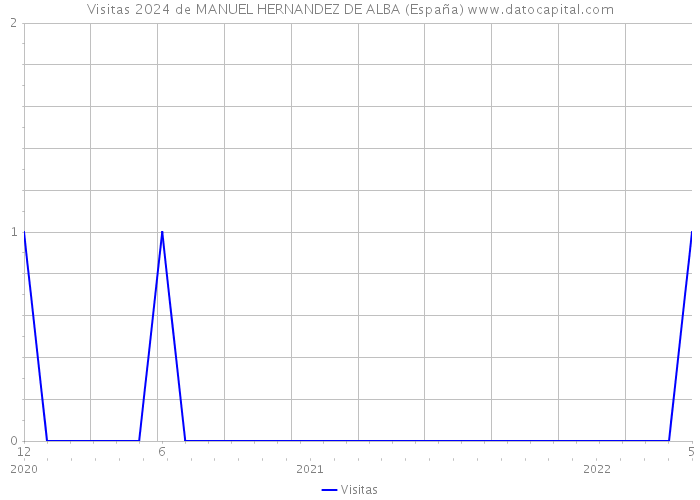 Visitas 2024 de MANUEL HERNANDEZ DE ALBA (España) 