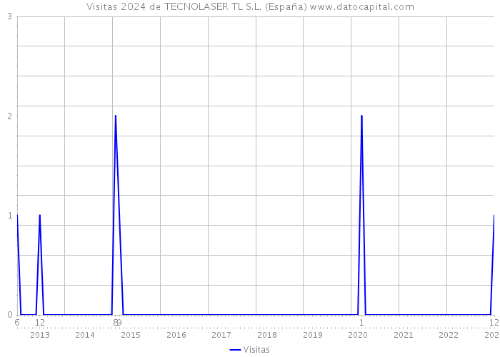 Visitas 2024 de TECNOLASER TL S.L. (España) 