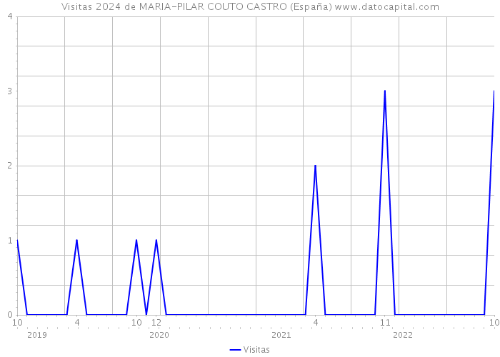 Visitas 2024 de MARIA-PILAR COUTO CASTRO (España) 