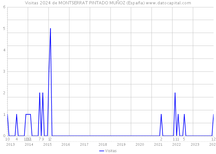 Visitas 2024 de MONTSERRAT PINTADO MUÑOZ (España) 