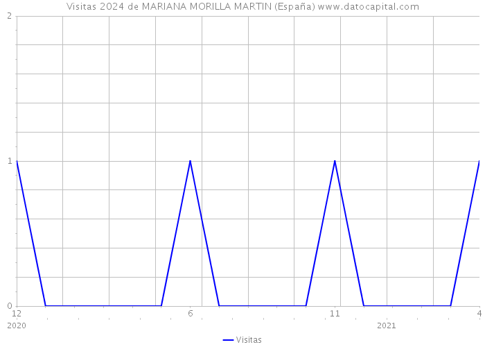 Visitas 2024 de MARIANA MORILLA MARTIN (España) 