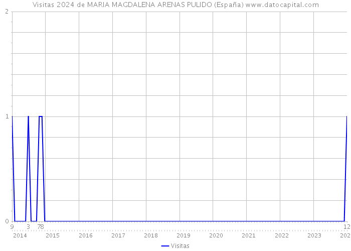 Visitas 2024 de MARIA MAGDALENA ARENAS PULIDO (España) 