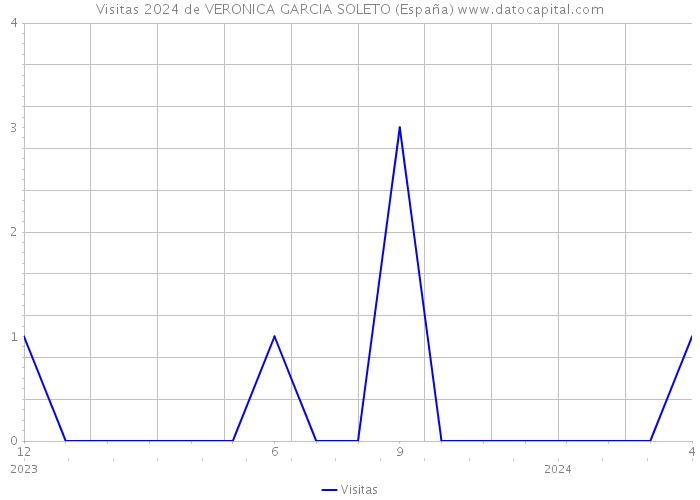 Visitas 2024 de VERONICA GARCIA SOLETO (España) 