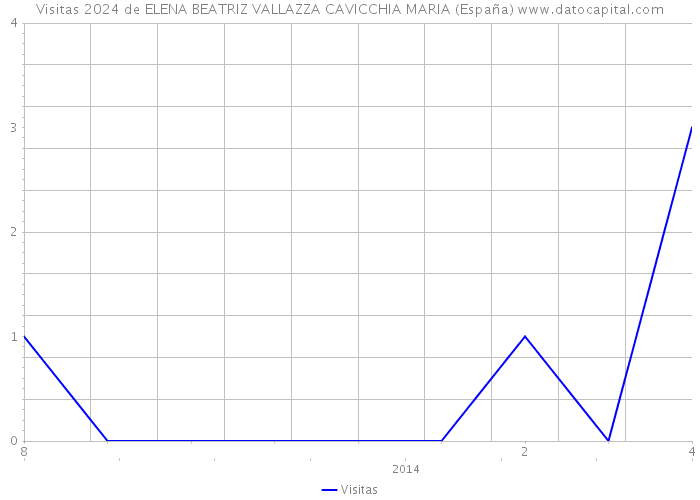 Visitas 2024 de ELENA BEATRIZ VALLAZZA CAVICCHIA MARIA (España) 