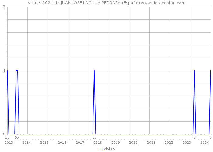 Visitas 2024 de JUAN JOSE LAGUNA PEDRAZA (España) 
