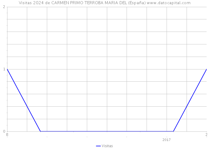 Visitas 2024 de CARMEN PRIMO TERROBA MARIA DEL (España) 