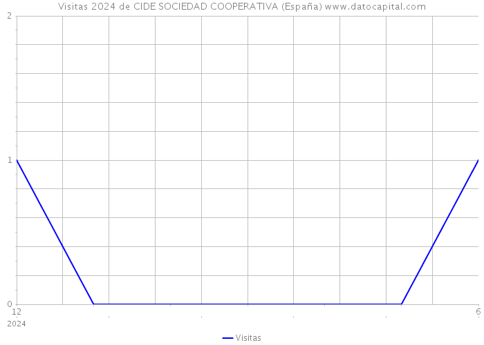Visitas 2024 de CIDE SOCIEDAD COOPERATIVA (España) 