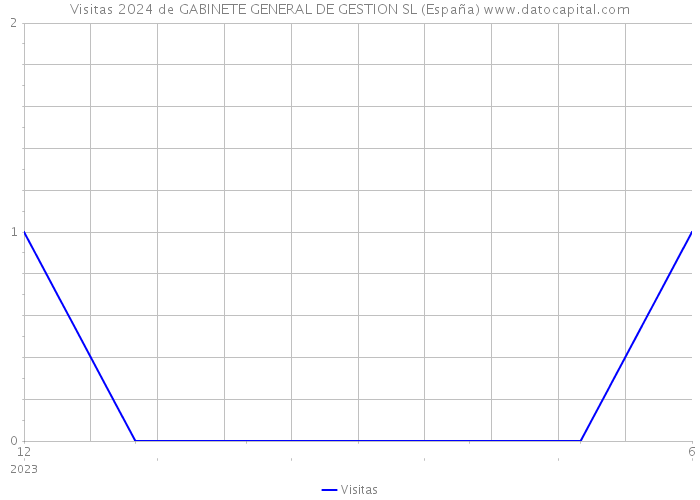 Visitas 2024 de GABINETE GENERAL DE GESTION SL (España) 