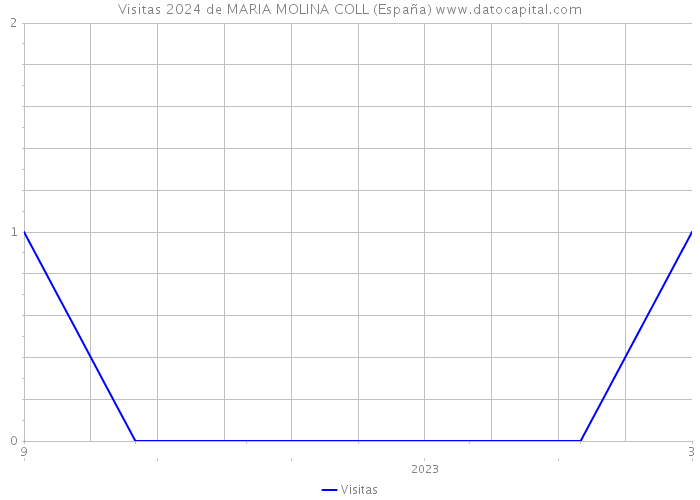 Visitas 2024 de MARIA MOLINA COLL (España) 