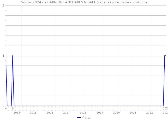 Visitas 2024 de CARRION LANCHARES MISAEL (España) 
