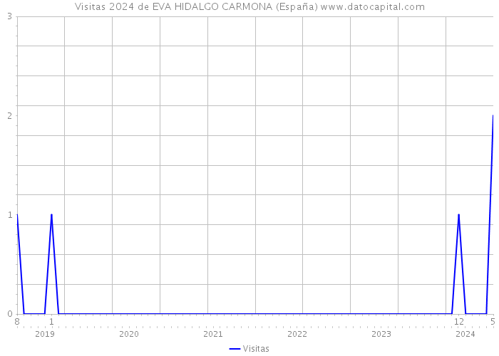 Visitas 2024 de EVA HIDALGO CARMONA (España) 