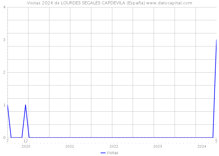 Visitas 2024 de LOURDES SEGALES CAPDEVILA (España) 