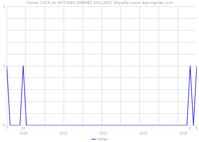 Visitas 2024 de ANTONIO JIMENEZ SALGADO (España) 