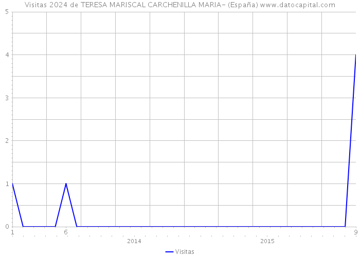 Visitas 2024 de TERESA MARISCAL CARCHENILLA MARIA- (España) 
