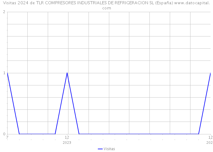 Visitas 2024 de TLR COMPRESORES INDUSTRIALES DE REFRIGERACION SL (España) 