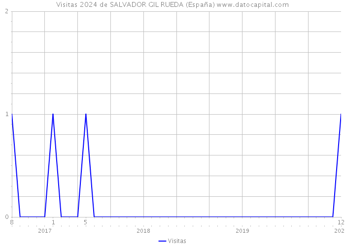 Visitas 2024 de SALVADOR GIL RUEDA (España) 