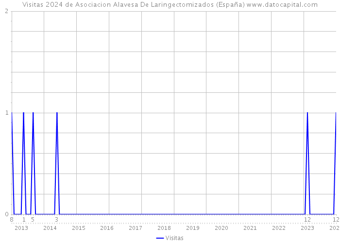Visitas 2024 de Asociacion Alavesa De Laringectomizados (España) 