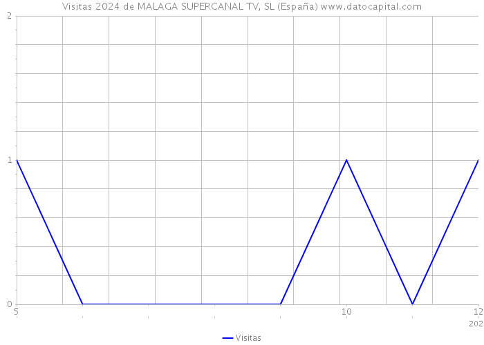 Visitas 2024 de MALAGA SUPERCANAL TV, SL (España) 