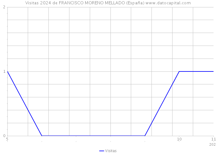 Visitas 2024 de FRANCISCO MORENO MELLADO (España) 