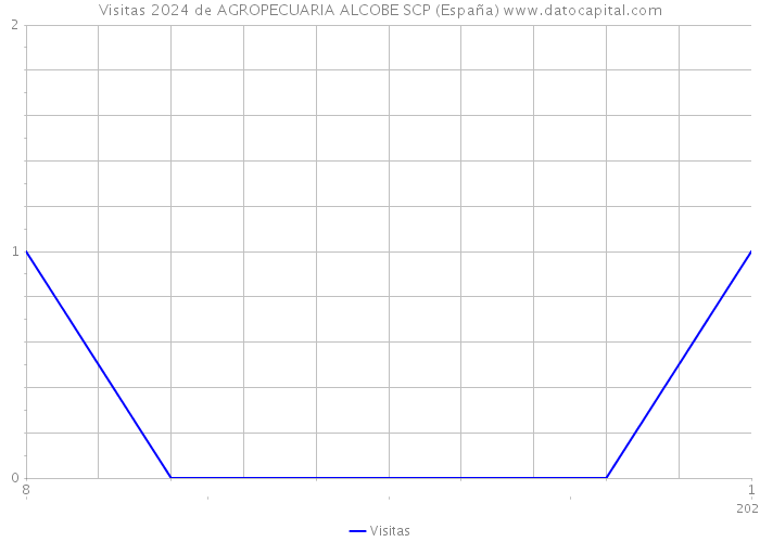 Visitas 2024 de AGROPECUARIA ALCOBE SCP (España) 