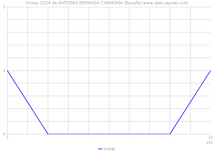 Visitas 2024 de ANTONIO ESPINOSA CARMONA (España) 